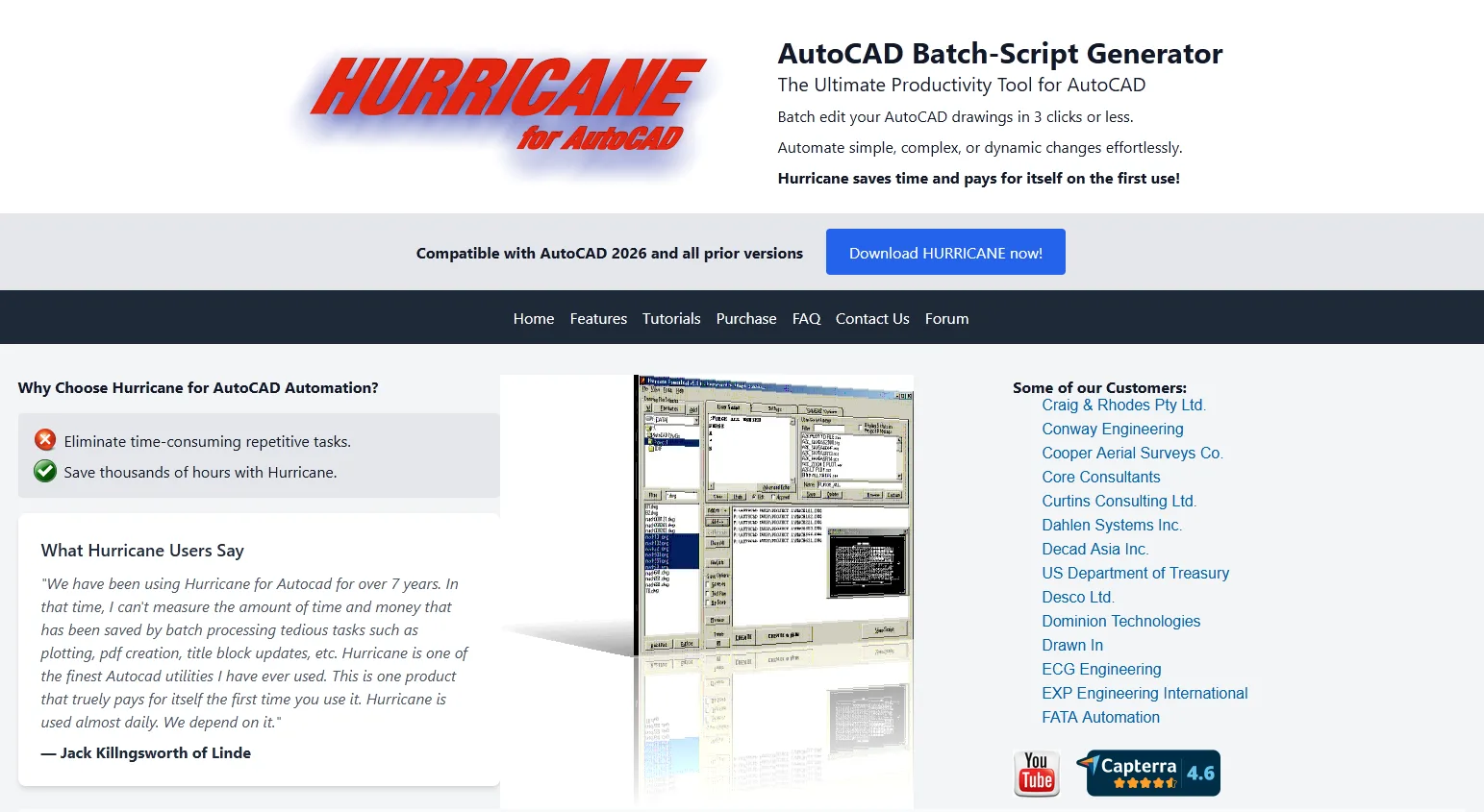 Hurricane for AutoCAD